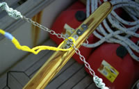 De windvaanontkoppellijn.