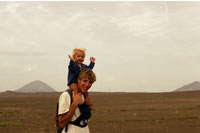 Vera en Olav op de Kaap Verden